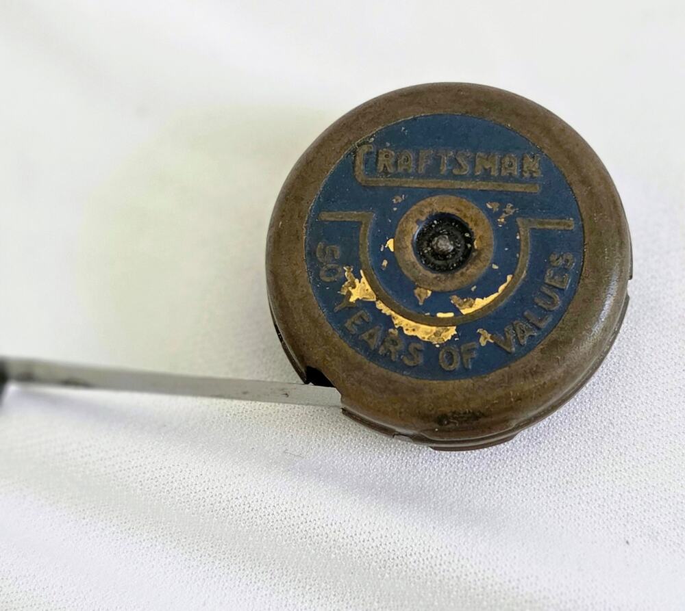 1936 Craftman Tape Measure, 50 Years of Value, "Golden Rule" 6'‎ ft